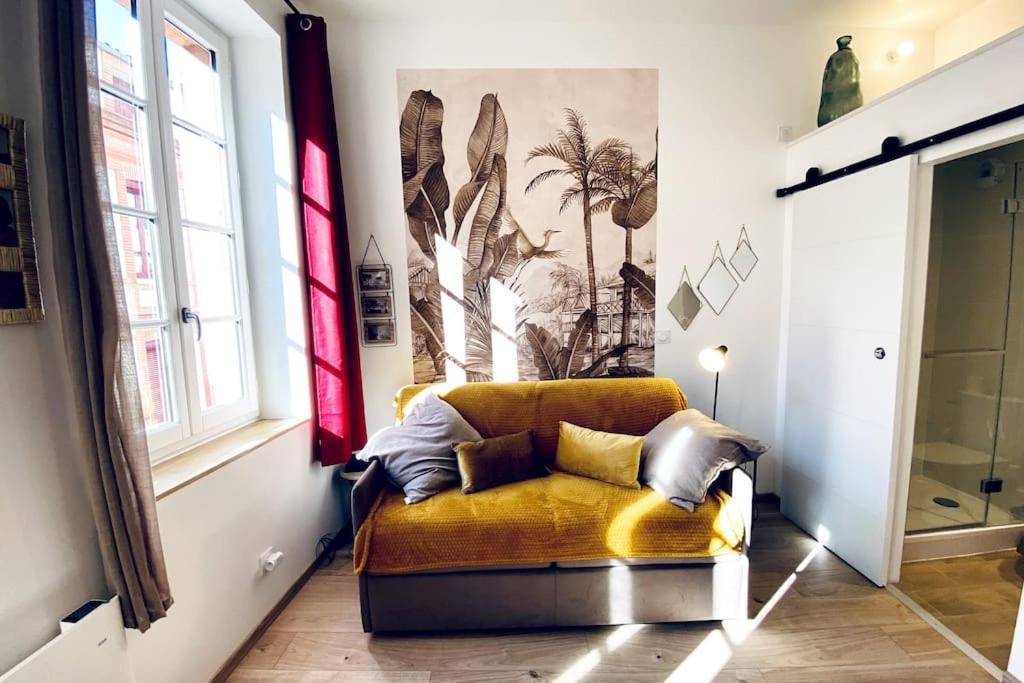 Studio Centre, Calme, Vrai Cocon. Toulouse Ngoại thất bức ảnh