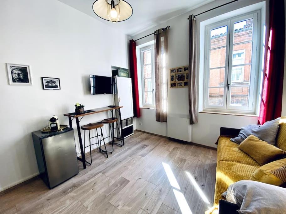 Studio Centre, Calme, Vrai Cocon. Toulouse Ngoại thất bức ảnh