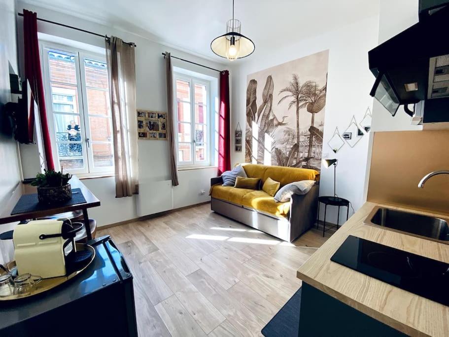 Studio Centre, Calme, Vrai Cocon. Toulouse Ngoại thất bức ảnh